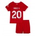 Liverpool Diogo Jota #20 Replika Babykläder Hemma matchkläder barn 2023-24 Korta ärmar (+ Korta byxor)